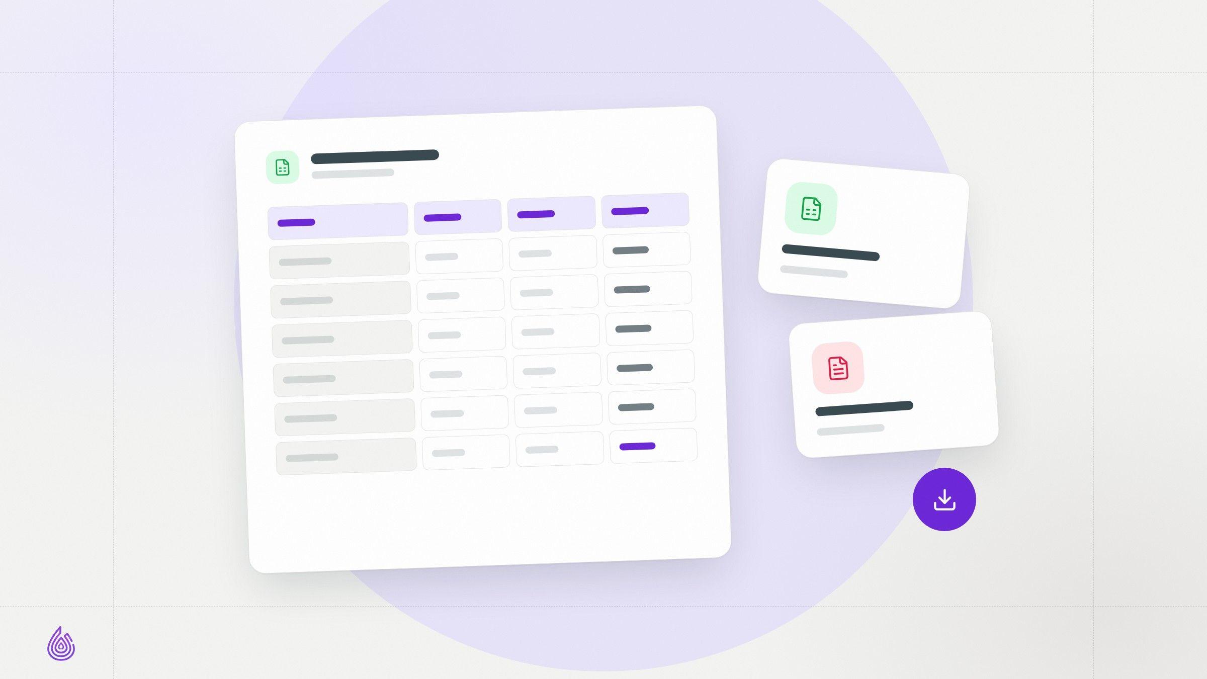 Illustration for the Tyms article: Free Excel Income Statement Template (and a Faster Way to Build One)